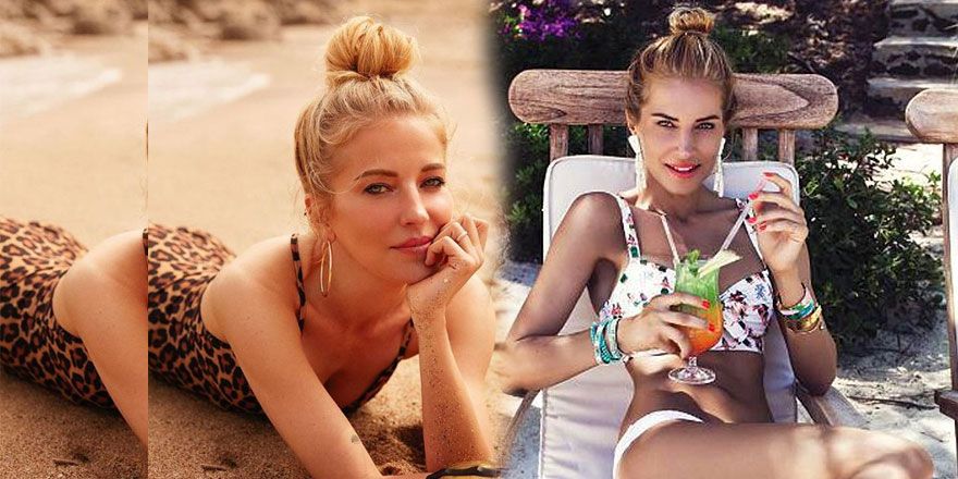 Burcu Esmersoy tatilde