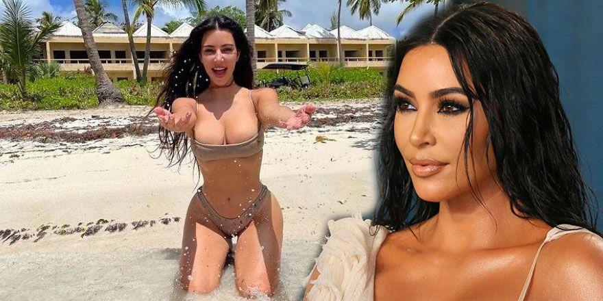 Kim Kardashian mayokinili paylaşımı!