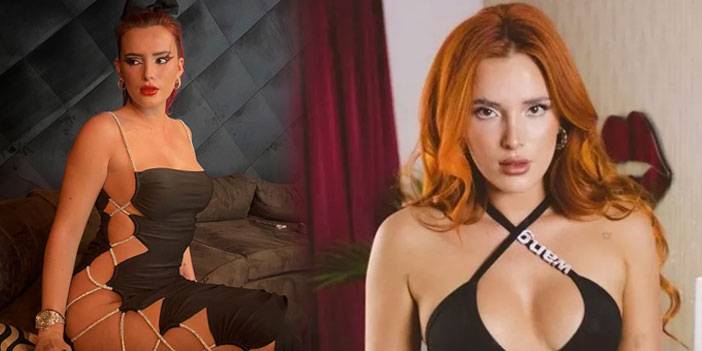 Bella Thorne'dan jartiyerli pozlar