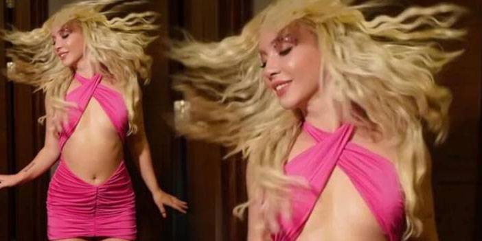 Ece Seçkin'den göbek şov!