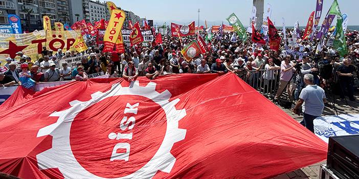 İzmir'de 1 Mayıs coşkusu yaşandı!