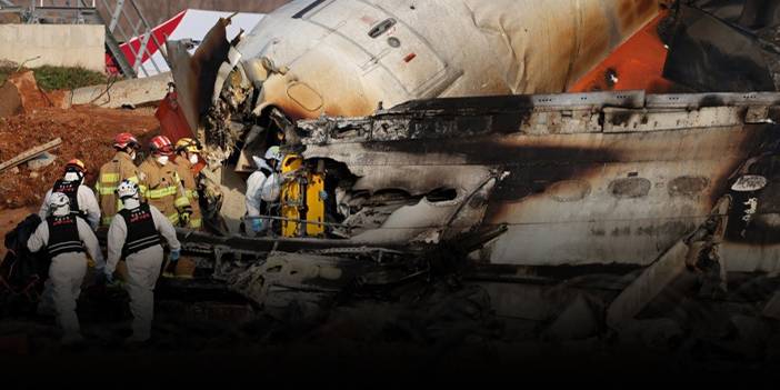 Güney Kore'de uçak kazası: 179 yolcu öldü!