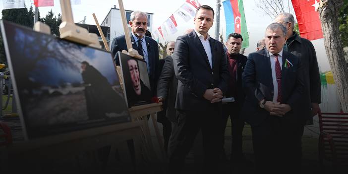 Hocalı'da yitirilen canlar Bornova'da anıldı!