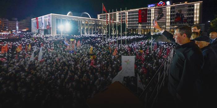 İmamoğlu'na destek mitingi!