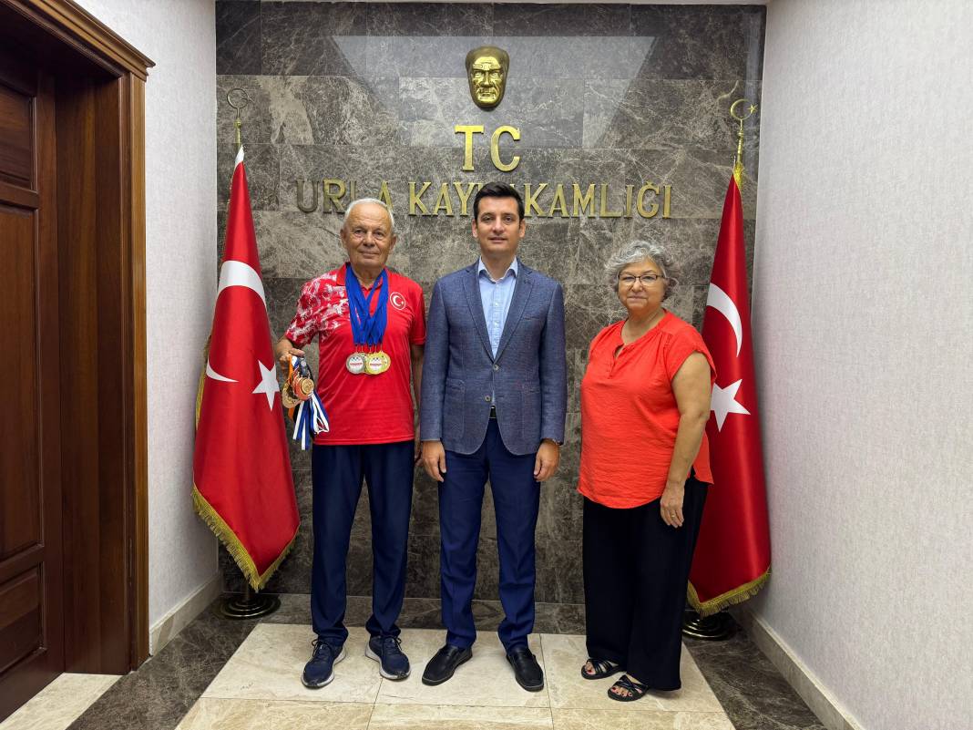 Kıbrıs Gazisi'nden tarihi başarı: Urla'nın gururu oldu! 1