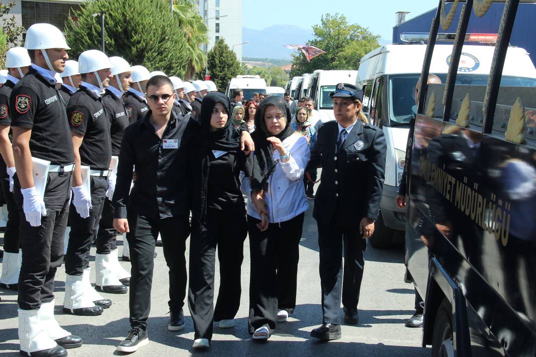 Şehit polislere acı veda! 2