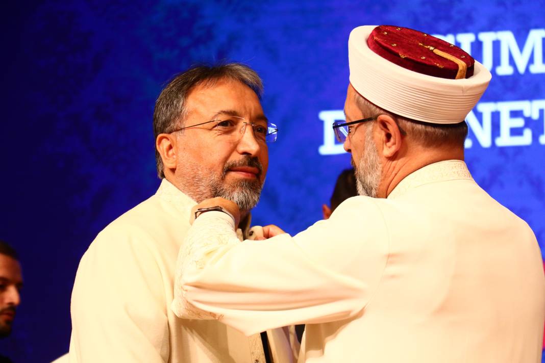 Diyanet İşleri Başkanlığı'nda devir teslim töreni! 10