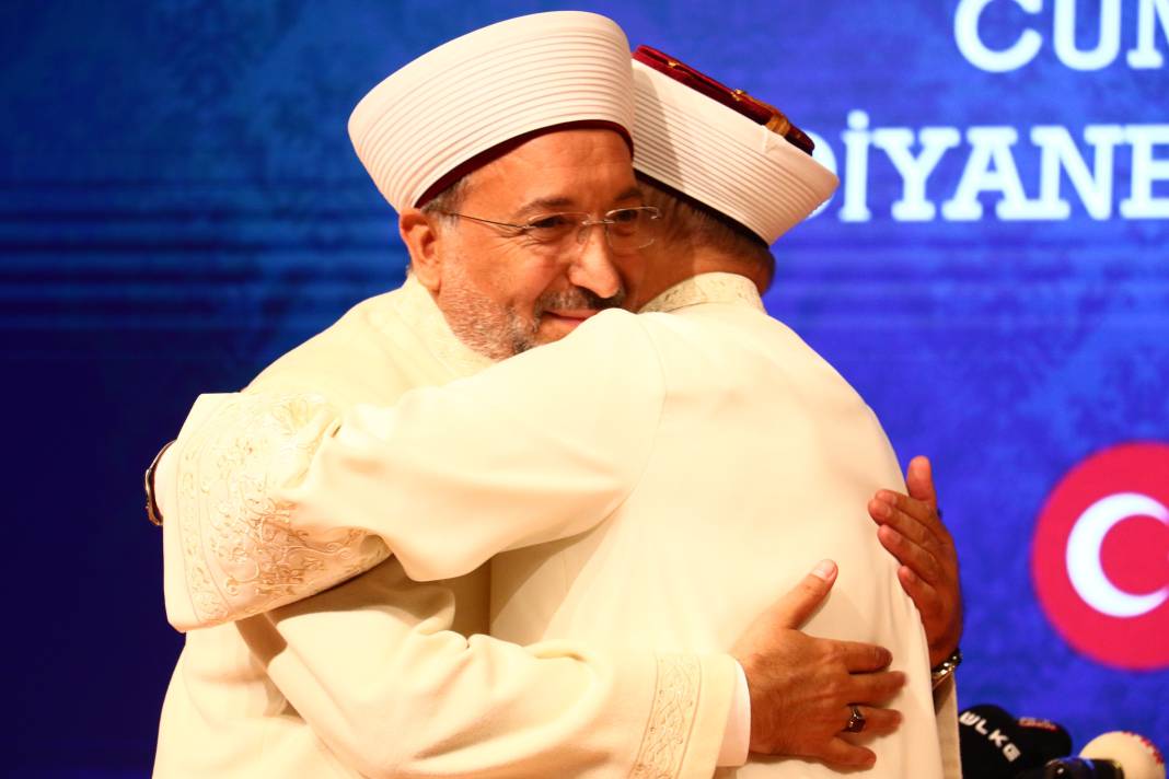 Diyanet İşleri Başkanlığı'nda devir teslim töreni! 12