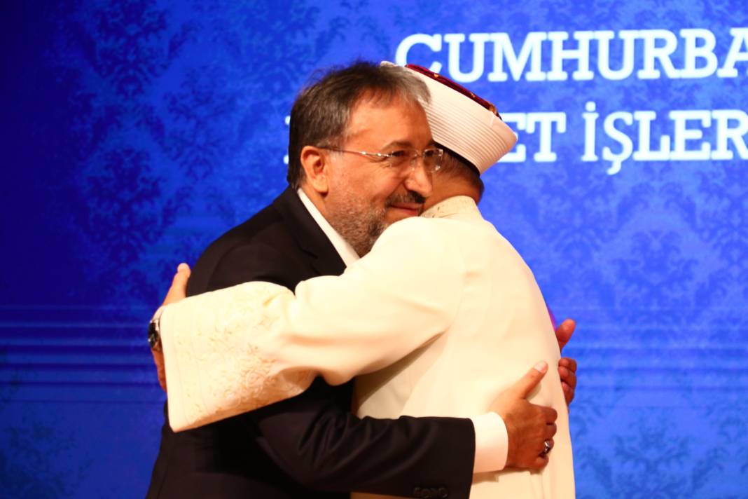 Diyanet İşleri Başkanlığı'nda devir teslim töreni! 8