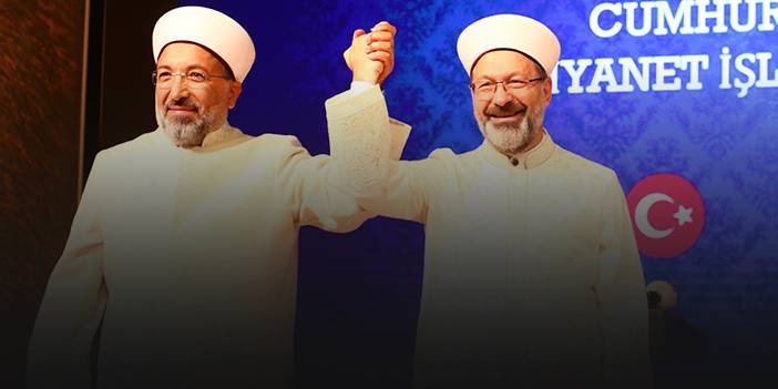 Diyanet İşleri Başkanlığı'nda devir teslim töreni!