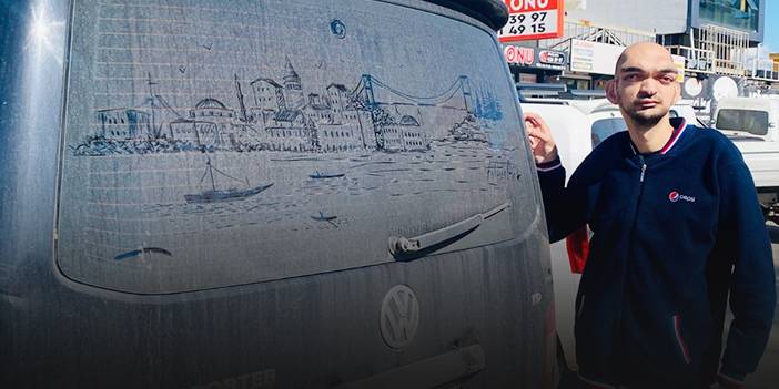 İşitme engelli ressam camları sanat eserine dönüştürüyor!