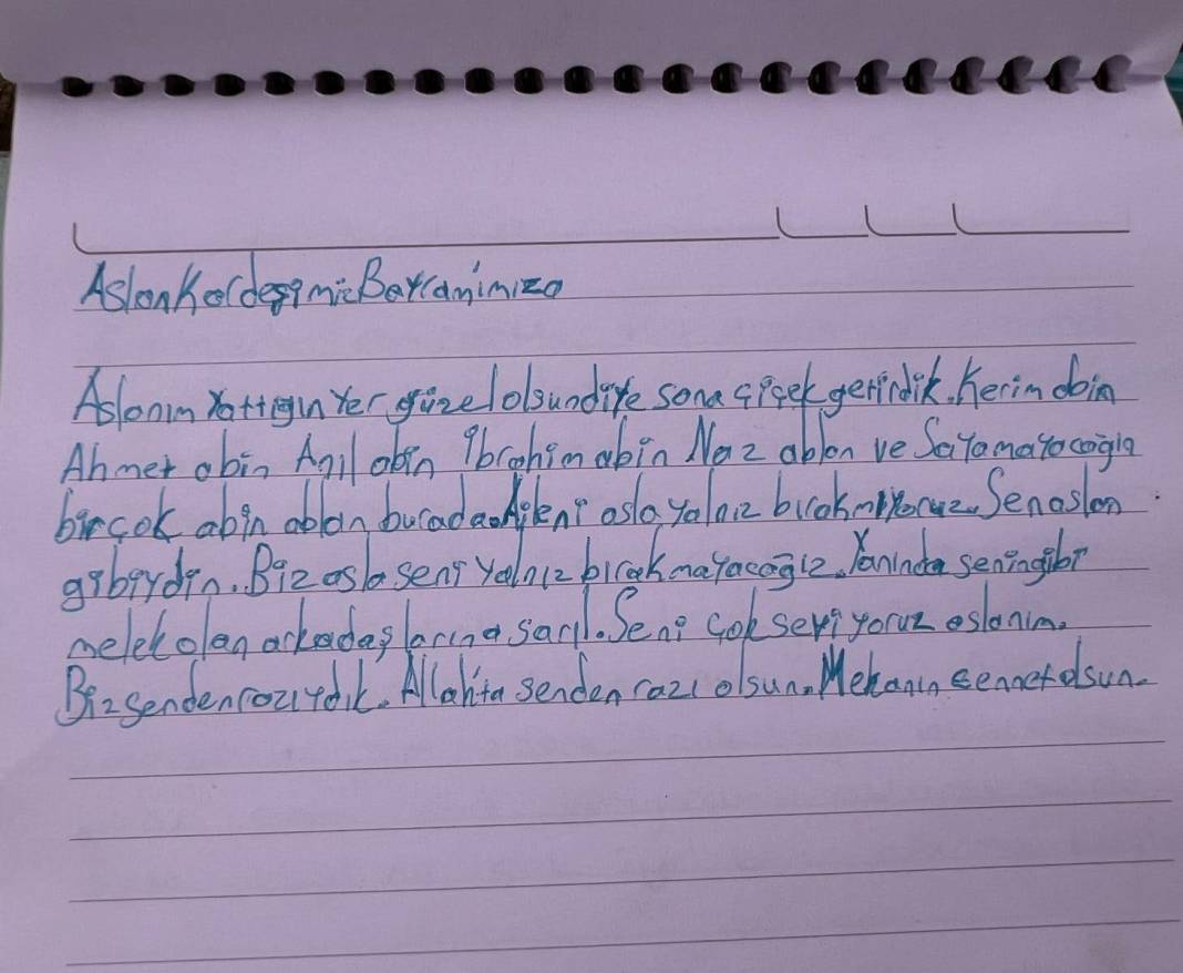 Saldırıda can veren çocukların mezarlarına bırakılan notlar yürek yakıyor 4