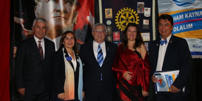 Mavişehir Rotary'e Federasyon Başkanı ziyareti