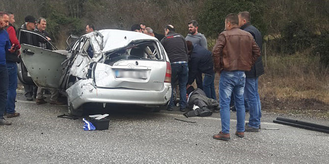 Feci kaza! 1 ölü, 4 yaralı