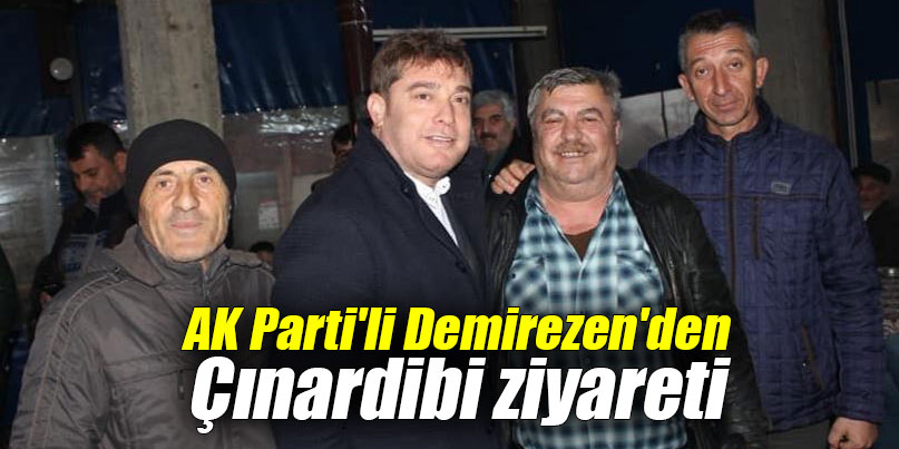 AK Parti'li Demirezen'den Çınardibi ziyareti