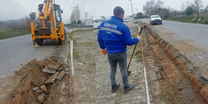 Büyükşehir Koçarlı'da alt ve üst yapı yatırımları sürüyor