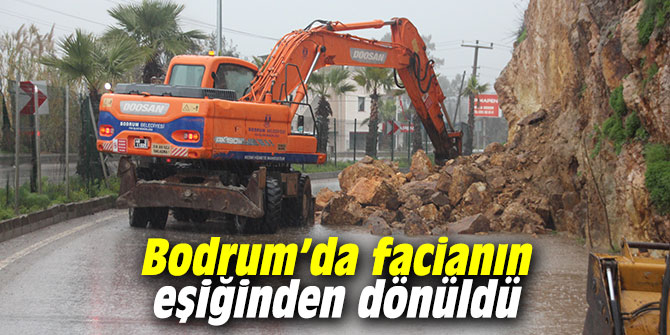 Bodrum’da facianın eşiğinden dönüldü