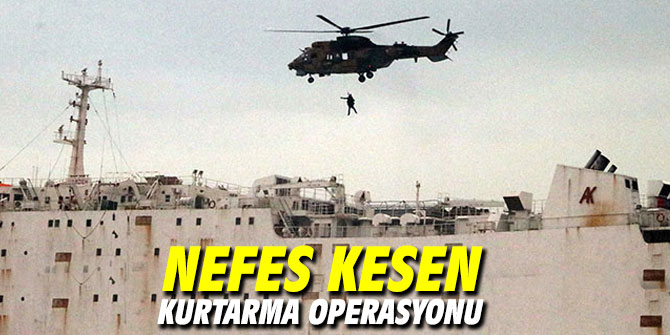 Nefes kesen kurtarma operasyonu