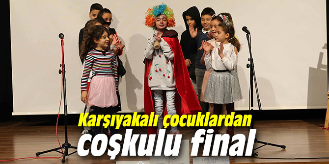 Karşıyakalı çocuklardan coşkulu final