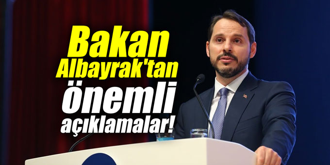 Bakan Albayrak'tan önemli açıklamalar!