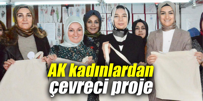 AK Partili kadınlardan çevreci proje