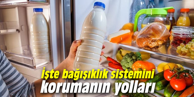 İşte bağışıklık sistemini korumanın yolları
