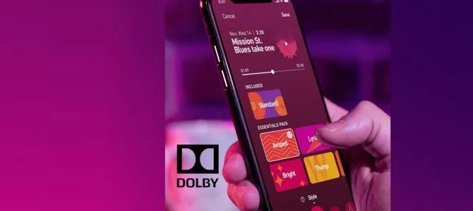 Dolby yeni bir ses kayıt uygulaması üzerinde çalışıyor!