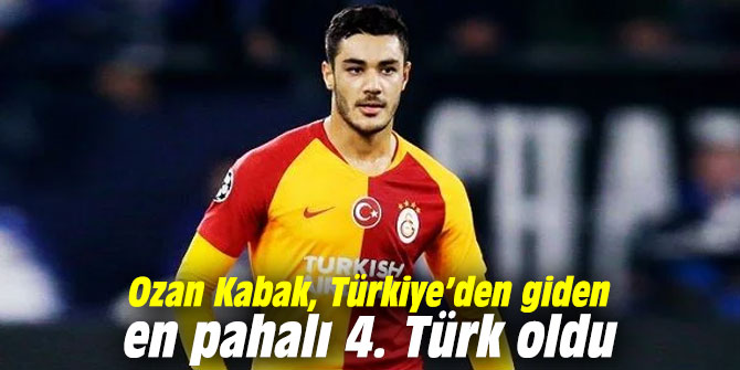 Ozan Kabak, Türkiye’den giden en pahalı 4. Türk oldu