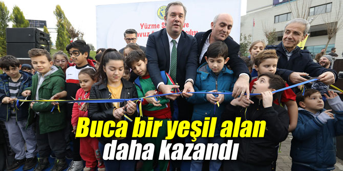 Buca bir yeşil alan daha kazandı