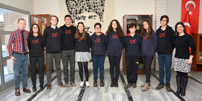 Çamlaraltı Koleji'nden "First Lego league" için özel proje