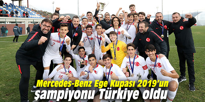 Mercedes-Benz Ege Kupası 2019’un şampiyonu Türkiye oldu