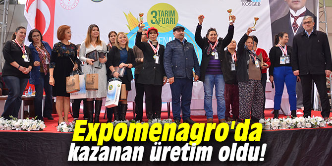 Expomenagro'da kazanan üretim oldu!