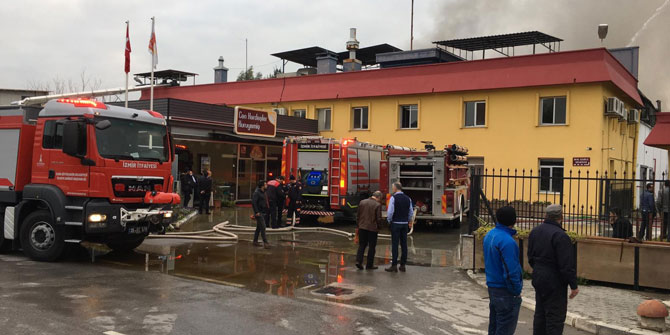 Yanan kuruyemiş fabrikasında zarar 5 milyon TL