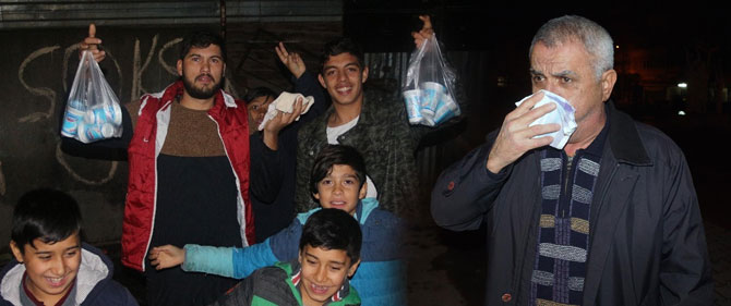 Gaz kokusu, İzmirli'yi sokağa döktü