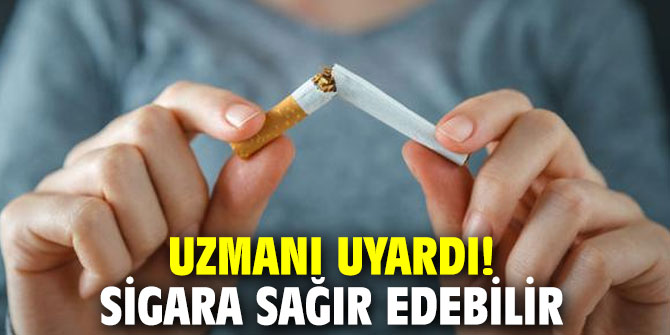 Uzmanı uyardı! Sigara sağır edebilir