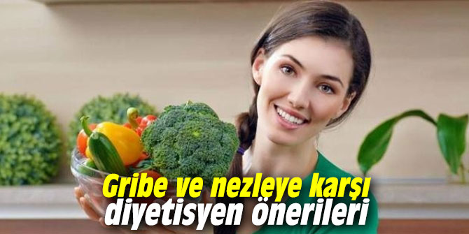 Gribe ve nezleye karşı diyetisyen önerileri