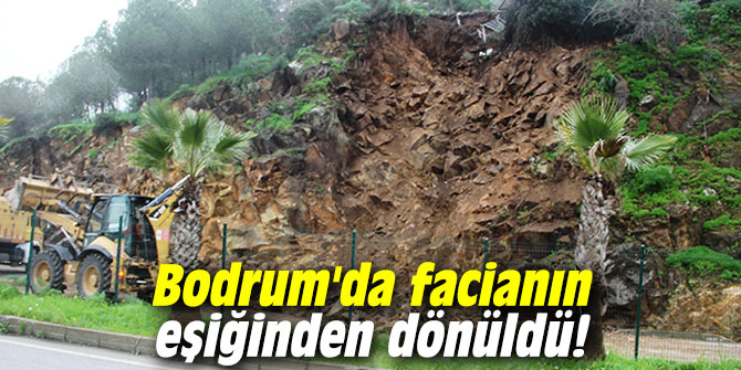 Bodrum'da facianın eşiğinden dönüldü!