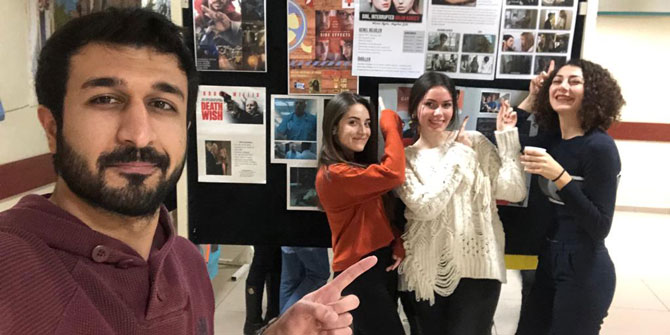 İKÇÜ'lü hekim adaylarının ödevi sinema oldu