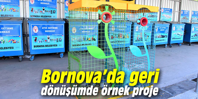 Bornova’da geri dönüşümde örnek proje