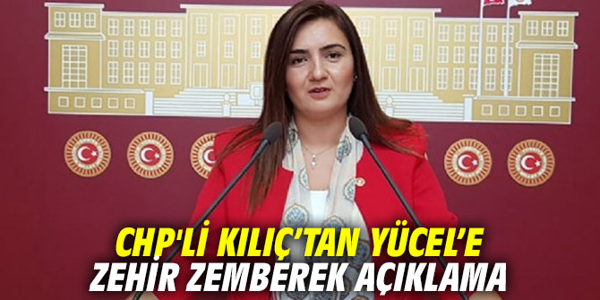 CHP'li Kılıç’tan Yücel’e zehir zemberek açıklama