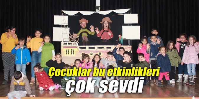 Karabağlarlı çocuklar bu etkinlikleri çok sevdi