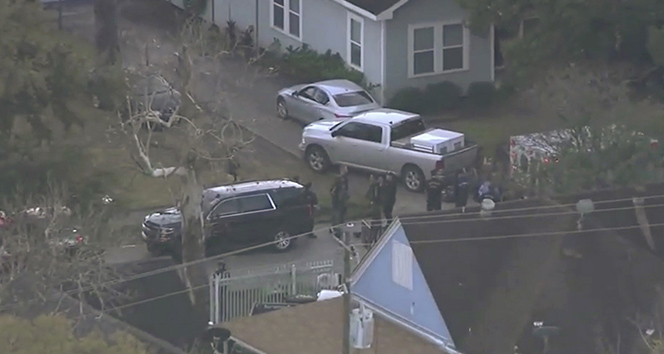 ABD'de silahlı çatışmada 5 polis vuruldu