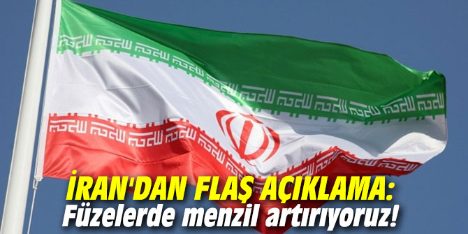 İran'dan flaş açıklama: Füzelerde menzil artırıyoruz!
