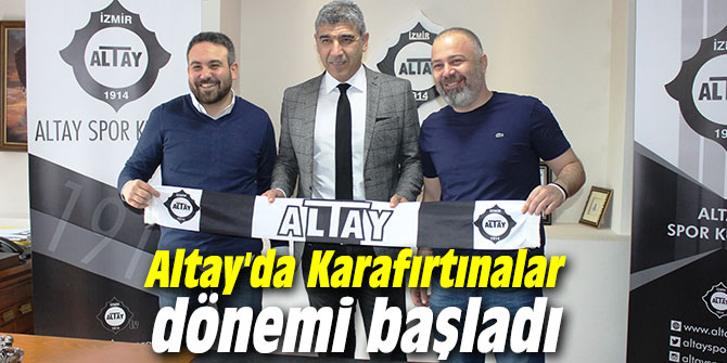 Altay'da Karafırtınalar dönemi başladı