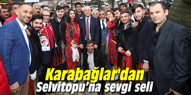 Karabağlar'dan Selvitopu’na sevgi seli