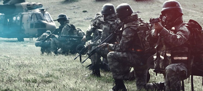 Terör örgütü PKK'nın inleri imha edildi!