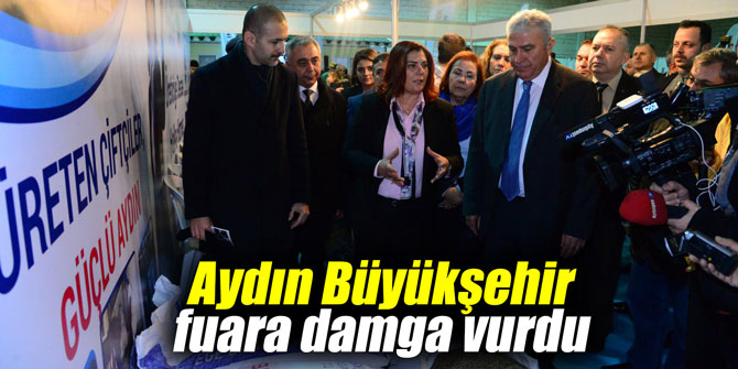 Aydın Büyükşehir fuara damga vurdu