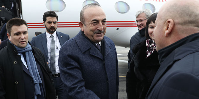 Dışişleri Bakanı Çavuşoğlu, Ukrayna’da