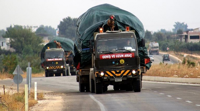 Sınıra zırhlı araç sevkiyatı sürüyor!