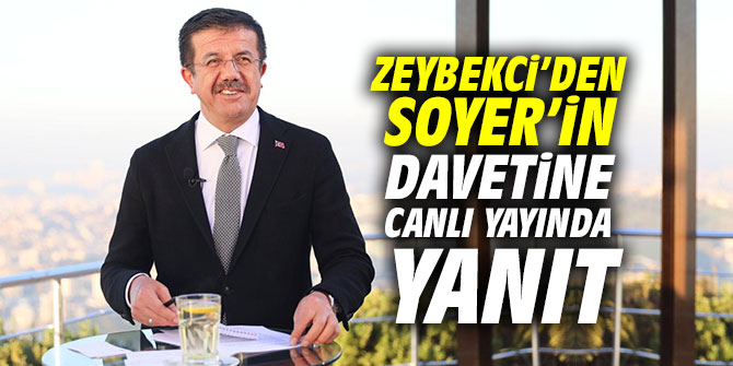AK Partili Zeybekci’den, CHP'li Soyer’in davetine canı yayında yanıt